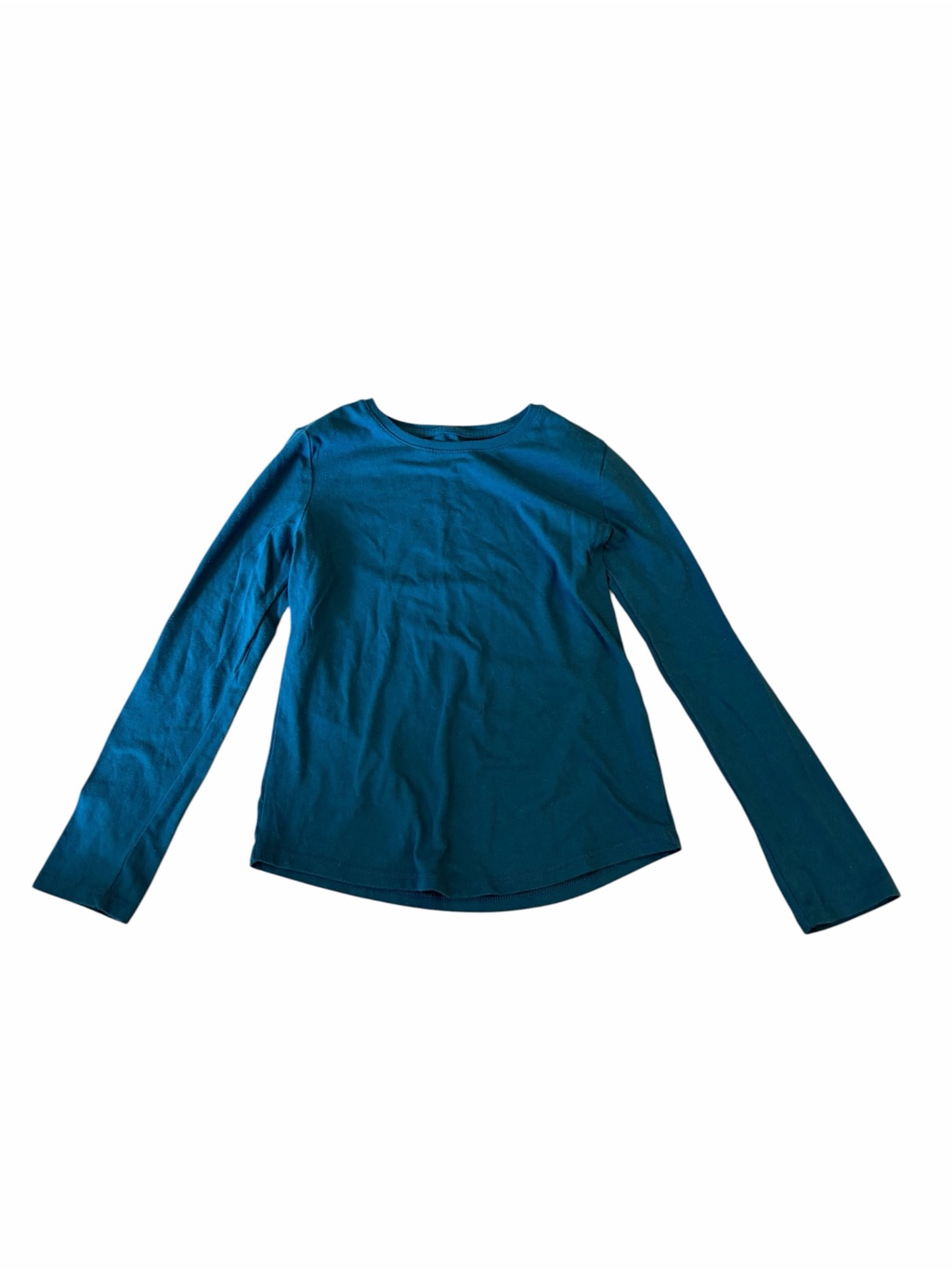 Wonder Nation Teal Crew Neck Long Sleeve Top
